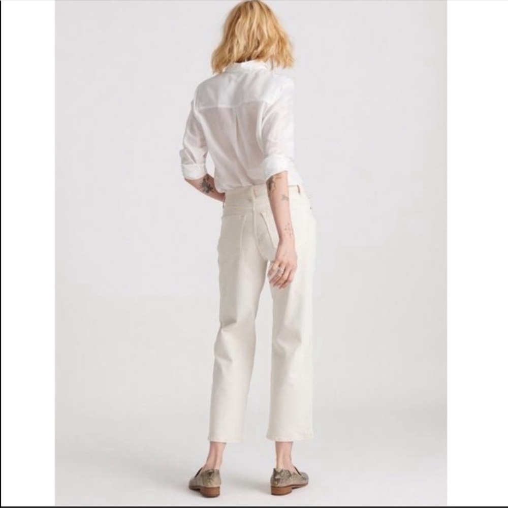 Lucky Brand Mid-Rise Crop Wide Leg NEW